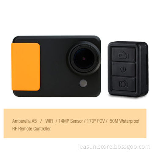 1,080P WIFI Control A5 Sports DVR with 14MP sensor 6G Lens Digital Video Cam
